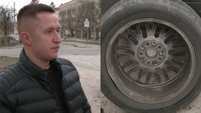 Житель Рівненщини пошкодив колесо в ямі на дорозі. Що радить адвокат