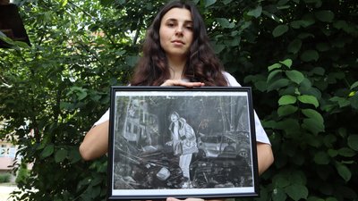 Катерина Костик, художниця, Закарпаття, Приліт