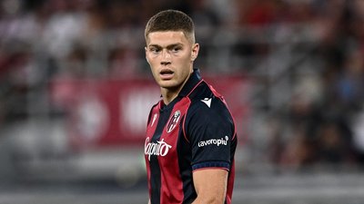 Артем Довбик дебютував у складі «Болоньї»
