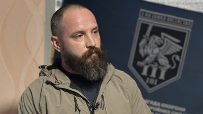 Данило командир 9 роти охорони 101 ОБРО Генштабу ЗСУ Донецька область