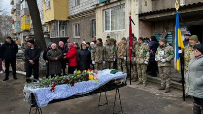 На Одещині попрощались з 25-річним прикордонником На Одещині попрощались з 25-річним прикордонником