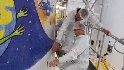 В космічний простір підійметься французька ракета із малюнком жительки Житомирщини В космічний простір підійметься французька ракета із малюнком жительки Житомирщини