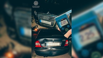 Рівень алкоголю перевищував норму в 11 разів: патрульні зупинили у Чернігові п'яного водія