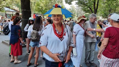 В Одесі стартував марш вишиванок