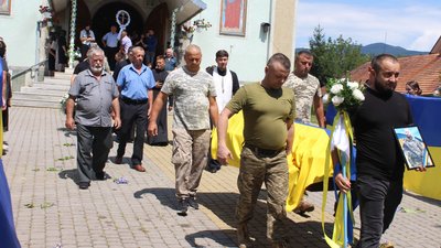 Прощання із захисником Іваном Матіко