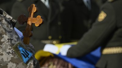 Прощання із військовим у Чернігові: Олександр Чередниченко