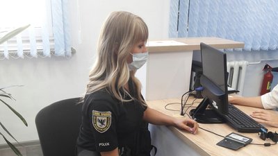 Франківські поліцейські стали донорами крові Франківські поліцейські стали донорами крові