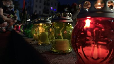 Під посольством Росії у Києві пройшла акція українських патріотів Під посольством Росії у Києві пройшла акція українських патріотів