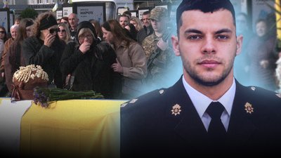 Із 22-річним лейтенантом Данилом Лазарєвим попрощалися у Рівному