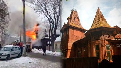 У Чернігові сталася пожежа у будинку Тарасевича