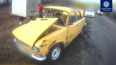 В аварії під Сумами травмувалась 57 річна водійка (відео)