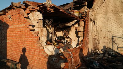 Наслідки атаки по Сумах 5 травня 2026 року.