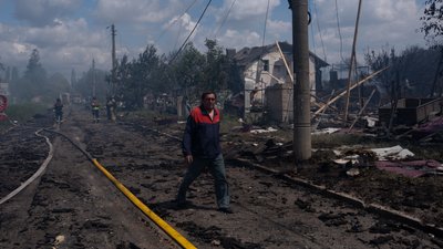 Вишневе після обстрілу