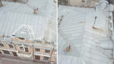 У Кропивницькому руйнується дах бібліотеки для юнацтва У Кропивницькому руйнується дах бібліотеки для юнацтва