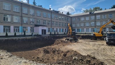Будівництво укриття у закладі освіти на Одещині
