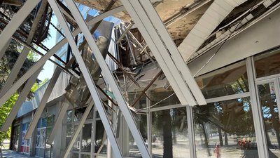 Наслідки ракетного удару. Влада та підприємці Миколаєва фіксують збитки Наслідки ракетного удару. Влада та підприємці Миколаєва фіксують збитки
