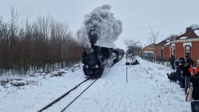 На Кіровоградщині відбувся перший у 2026 році ретро-тур Гайворонською вузькоколійкою На Кіровоградщині відбувся перший у 2026 році ретро-тур Гайворонською вузькоколійкою