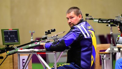Василь Ковальчук на Паралімпійських іграх-2020 у Токіо, кульова стрільба Василь Ковальчук на Паралімпійських іграх-2020 у Токіо, кульова стрільба