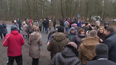 Жителі двох сіл мітингували проти приєднання до Черкас Жителі двох сіл мітингували проти приєднання до Черкас
