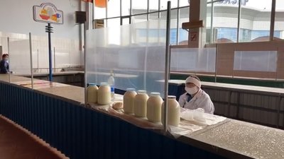 Центральний ринок Сум відкрився після карантину (прямий ефір)