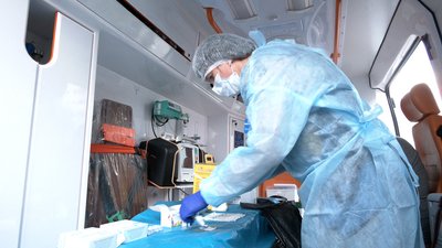 У Рівному запрацював перший мобільний пункт вакцинації