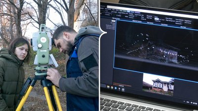 вчать робити 3D-сканування та створювати 3D-моделі у Чернігові для відбудови