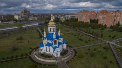 "Карантинні" Суми з висоти пташиного польоту. СУСПІЛЬНЕ | ВІДЕОНОВИНИ