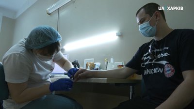 У Харкові байкери стали донорами крові У Харкові байкери стали донорами крові