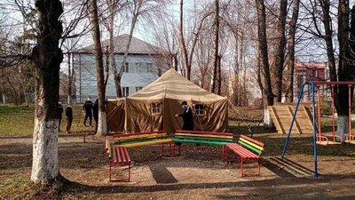 Тимчасові пункти прийому та розподілу хворих на COVID-19 облаштували на Тернопільщині Тимчасові пункти прийому та розподілу хворих на COVID-19 облаштували на Тернопільщині