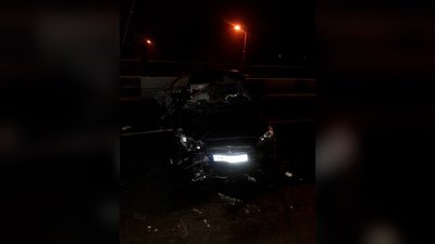 Аварія біля гідропарку у грудні 2017 року