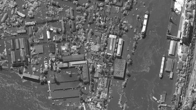 Супутниковий знімок Херсона Супутниковий знімок Херсона