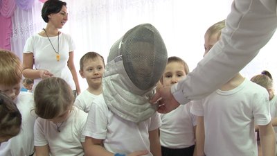 Бронзова призерка чемпіонату Європи з фехтування провела олімпійський урок
