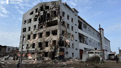 Третій день після обстрілу Полтави: які пошкодження фіксують