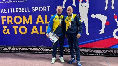 Ветеран війни з Чернігівщини виборов дві медалі на чемпіонаті Європи з гирьового спорту