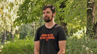 Військовослужбовець Дмитро Скоморох
