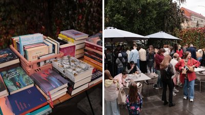 В Ужгороді на книжковому маркеті закрили збір у 130 тисяч гривень для морпіхів