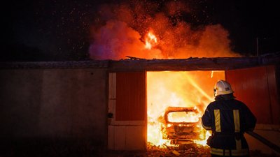 Пожежа, атака РФ на Одещину 29 березня 2026 року