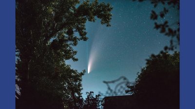 Як черкащанин із фото-хобі сфотографував комету Неовайс Як черкащанин із фото-хобі сфотографував комету Неовайс