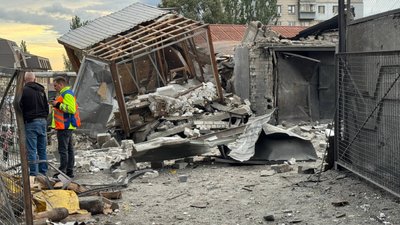 дим, атака по складах Дніпро, обстріл РФ