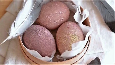 Крашанки з "космічним" ефектом. Використовуємо натуральні барвники