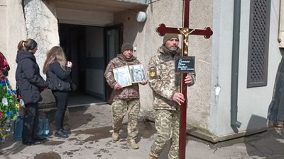 Похорон бійця Івана Грицка, Тернопіль, 29 березня, 2024 Похорон бійця Івана Грицка, Тернопіль, 29 березня, 2024