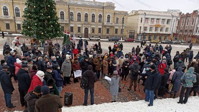 На наступну акцію проти підвищення тарифів кропивничани вийдуть 21 січня