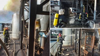 У Кропивницькому зайнялися 5 тонн макухи на олійному заводі У Кропивницькому зайнялися 5 тонн макухи на олійному заводі