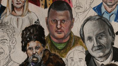 "Хочу об'єднати всіх українців". Як іванофранківка малює картину "Слава Україні" "Хочу об'єднати всіх українців". Як іванофранківка малює картину "Слава Україні"