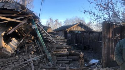 Росіяни обстріляли Золочів на Харківщині з артилерії: снаряд знищив приватний будинок Росіяни обстріляли Золочів на Харківщині з артилерії: снаряд знищив приватний будинок