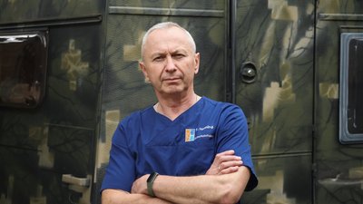 Начальник пересувного стоматологічного кабінету медичної роти 100 волинської ОМБр