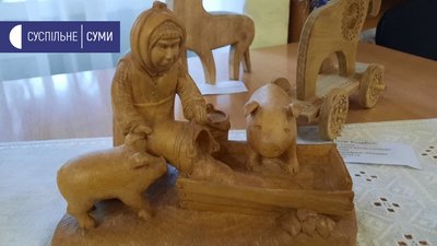 "Зимові фарби творчого натхнення". Різдвяна виставка народних майстрів відкрилася у Сумах "Зимові фарби творчого натхнення". Різдвяна виставка народних майстрів відкрилася у Сумах