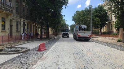 У Львові до кінця року планують відкрити для проїзду вулицю Степана Бандери