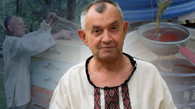 бджоляр зі Світязя, Петро Парфенюк, пасіка Волинь, мед Волинь, військовий капелан Волинь