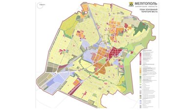 Площу Мелітополя планують розширити на понад 1700 гектарів Площу Мелітополя планують розширити на понад 1700 гектарів